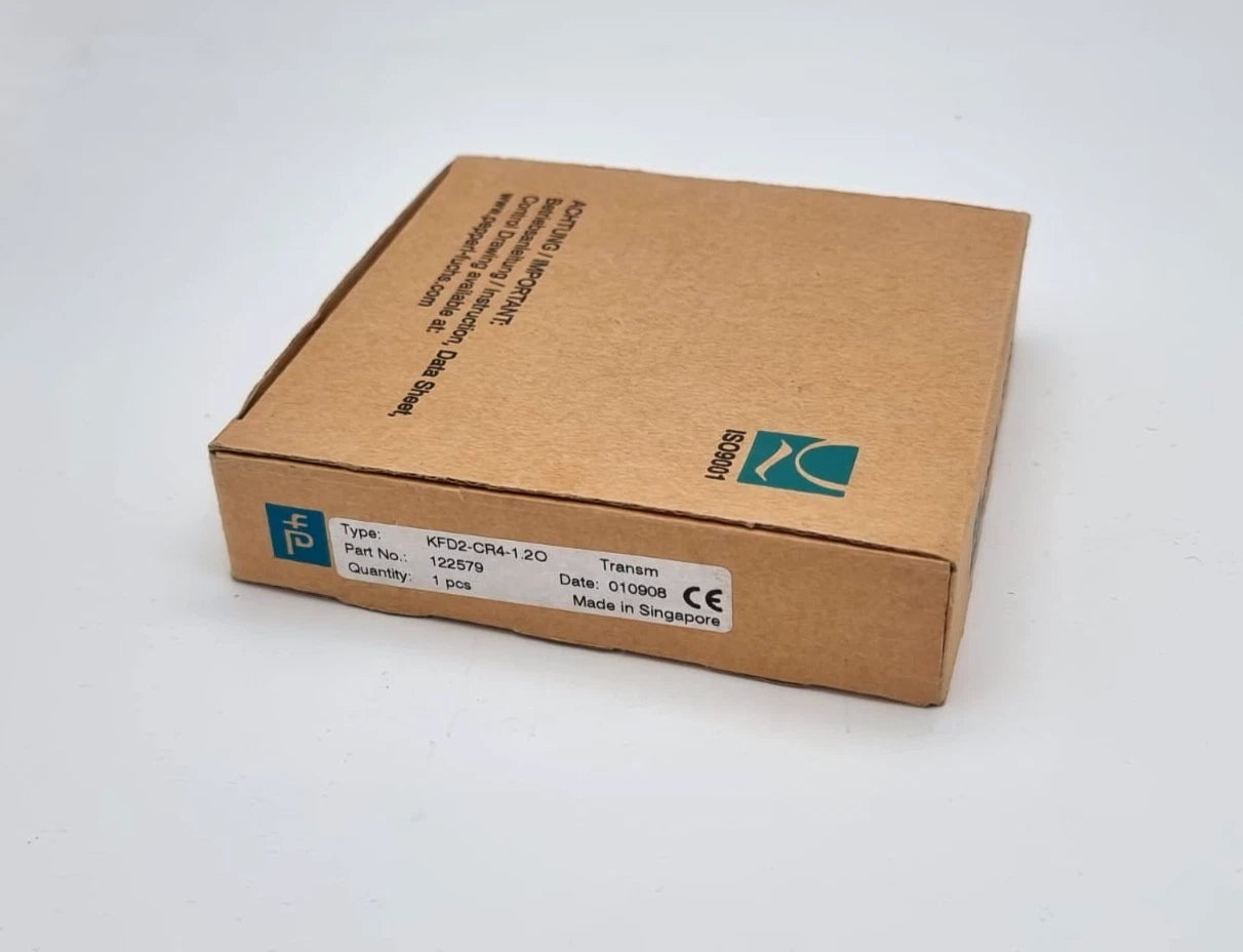 Pepperl+Fuchs 122579 KFD2-CR4-1.2O Transmitterspeisegerät in original packaging, part number 122579, new condition.