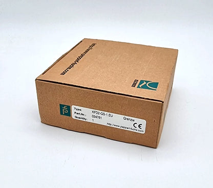 Box of Pepperl+Fuchs 34761 KFD2-GS-1.EU Grenzwertschalter Signaltrennmodul, new and packaged, model KFD2-GS-1.EU.