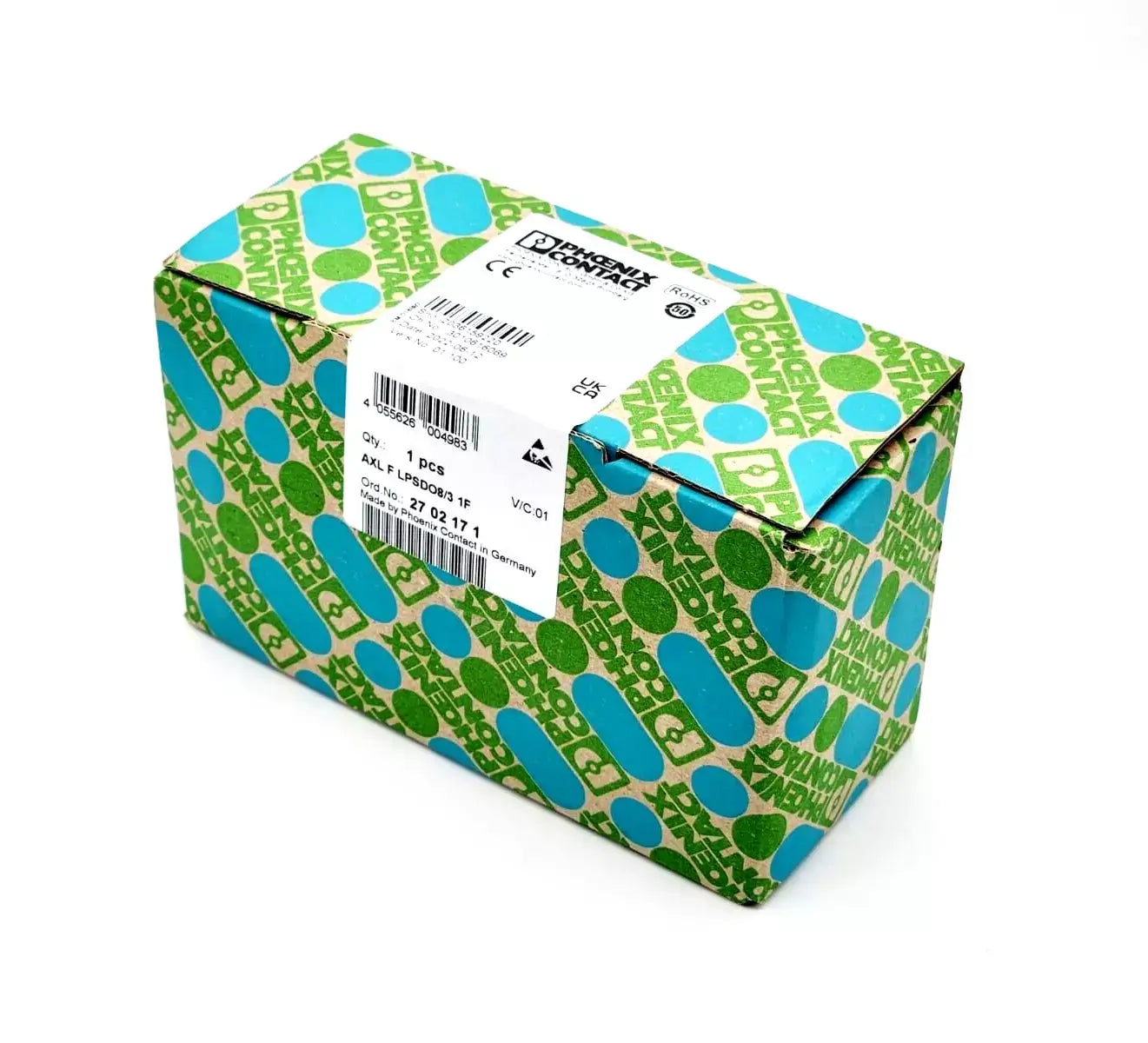 Sealed package of Phoenix Contact 2702171 Sicherheitsmodul AXL F LPSDO8/3 1F