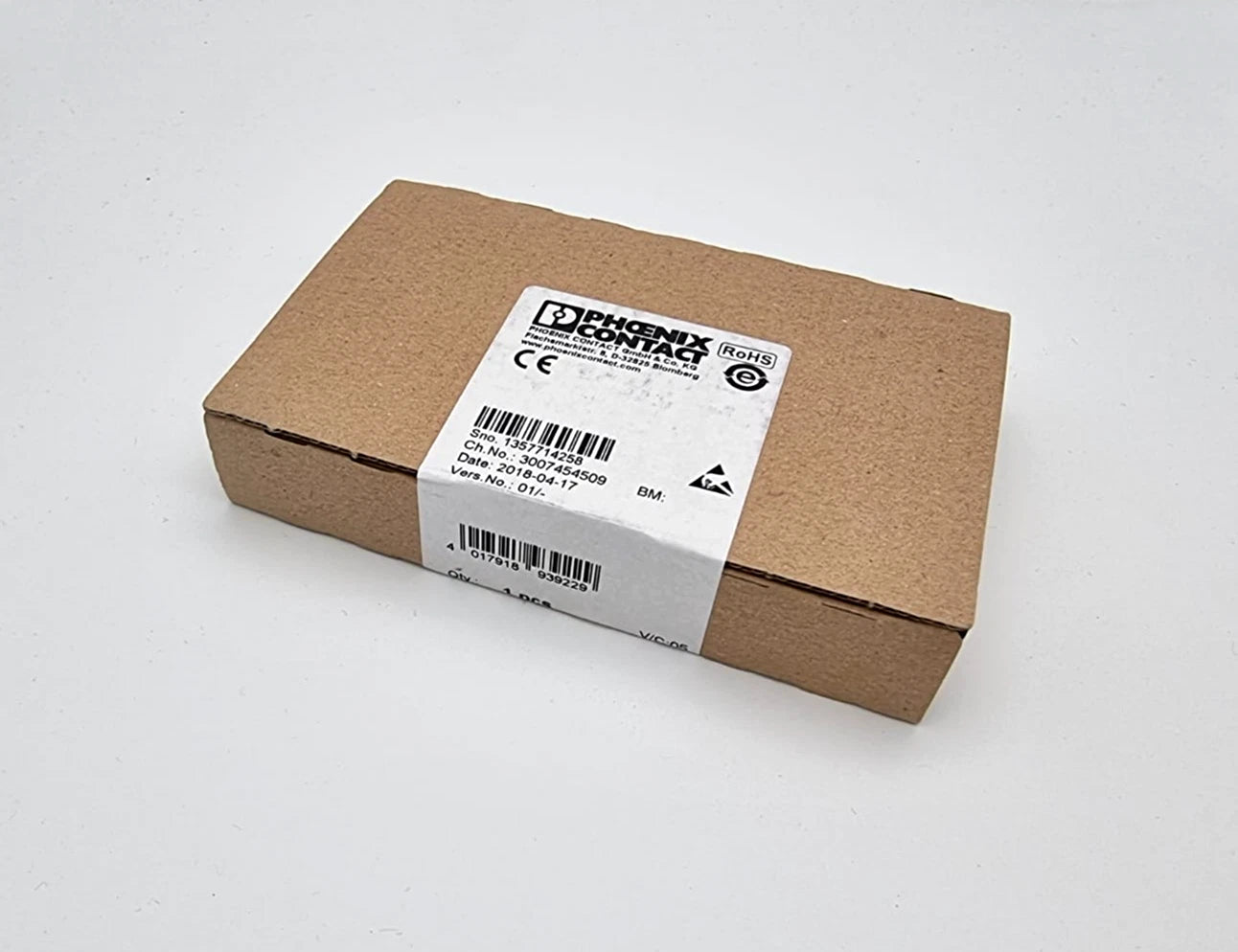 Phoenix Contact 2863119 IB IL 24/48 DOR 2/W-PAC Relaismodul | sealed in original packaging, box view.