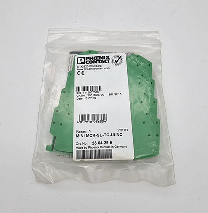 Phoenix Contact 2864299 MINI MCR-SL-TC-UI-NC Thermoelement-Messumformer sealed in original packaging