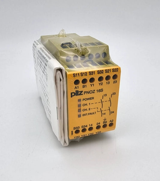 Pilz 774074 PNOZ 16S Sicherheitsrelais 115 V AC / 24 V DC | sealed in original packaging