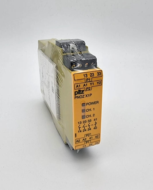 Pilz 777100 PNOZ X1P Sicherheitsschaltgerät 24VDC 3n/o 1n/c | sealed, new in packaging, safety relay device by Pilz GmbH & Co. KG
