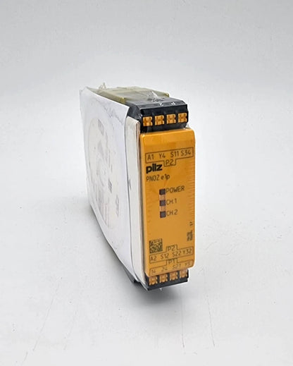 Pilz 784130 PNOZ e1p C Sicherheitsschaltgerät 24VDC 2so | sealed, yellow safety relay device