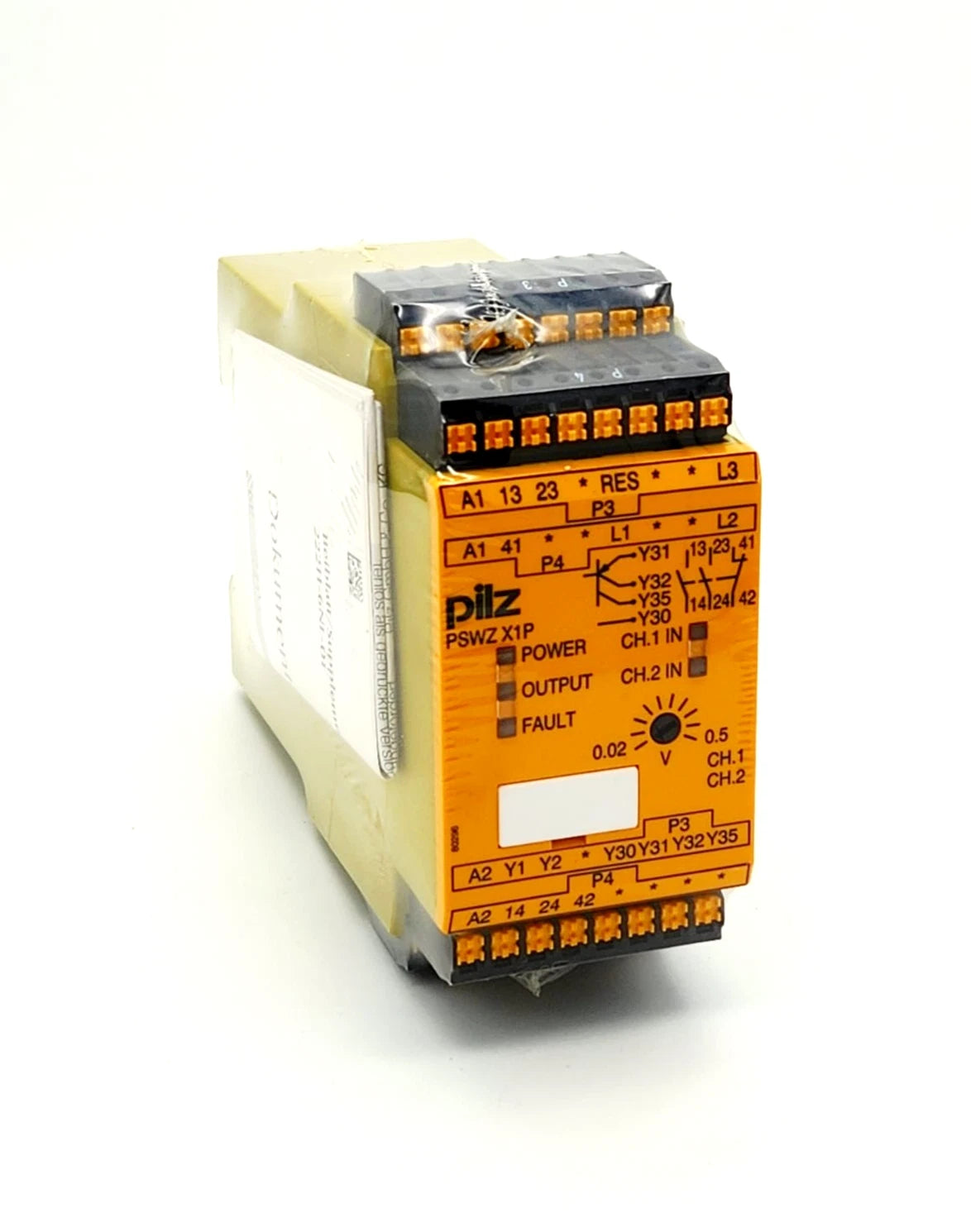 Pilz 787949 PSWZ X1P C Sicherheitsschaltgerät 0,5V/24-240VACDC | sealed, new safety relay device in original packaging
