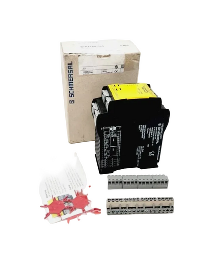 Schmersal_101178396_SRB400NE_230V_Sicherheitsrelaisbaustein_mit_Zubeh_r_und_Verpackung_neu_und_originalverpackt.
