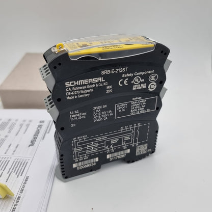 Schmersal, 103007222, SRB-E-212ST, Sicherheitsbaustein, Safety Relay, STOP 0, STOP 1, Not-Halt, Industrieautomation
