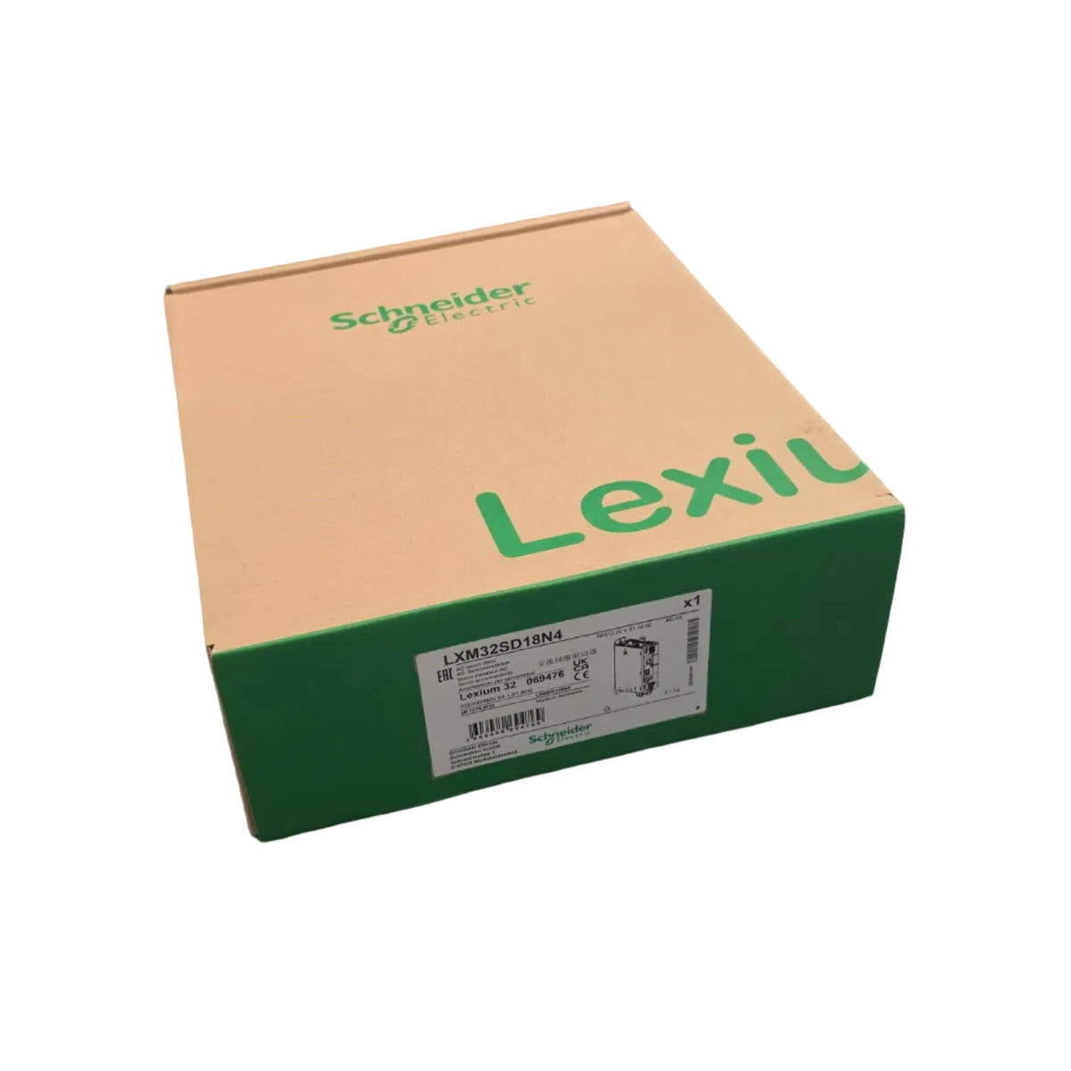 Schneider Electric, LXM32SD18N4, Lexium 32, Lexium 32 S, Lexium32, Servoverstärker, Servo Drive, Motion Control, Motion Servoverstärker, Sercos III, Sercos 3, 1,8kW, 1800W, 6A, 18A, 400V, 480V, 3-phasig, Servoantrieb, Servo Controller, Antriebstechnik, Positionierantrieb, Industrieautomation, Automatisierungstechnik, Maschinenbau