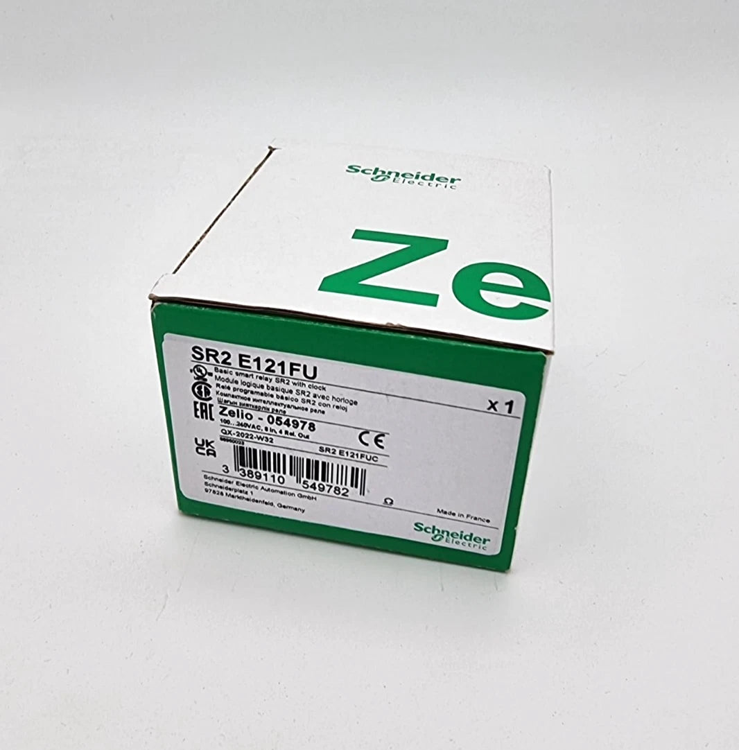 Schneider Electric SRE121FU 10 E/A 100 bis 240 VAC SPS-Steuerrelais packaging