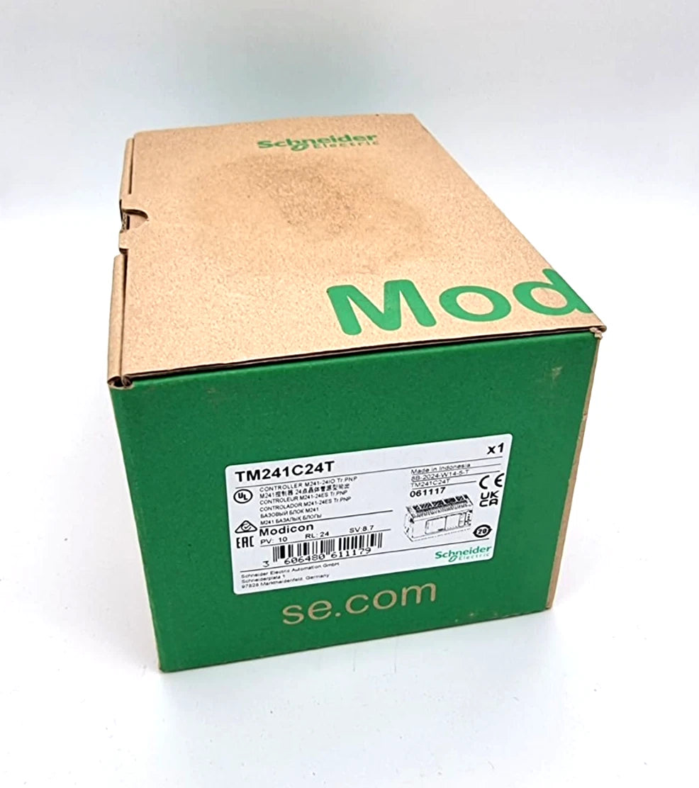 Schneider Electric TM241C24T SPS-Steuerung Modicon M241 Verpackung im neuwertigen Zustand