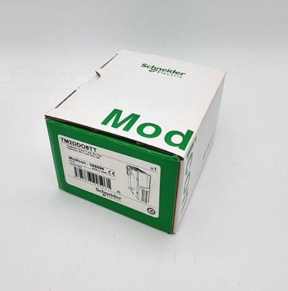 Schneider Electric TM2DDO8TT Diskretes Ausgangsmodul Modicon M238 in Originalverpackung mit Herstellerlogo auf der Box