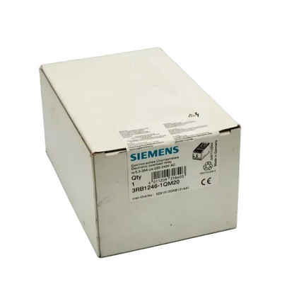 Siemens 3RB1246-1QM20 Überlastrelais 6,3-25 A für Motorvollschutz BGR S00/S0 in originalverpackter Box