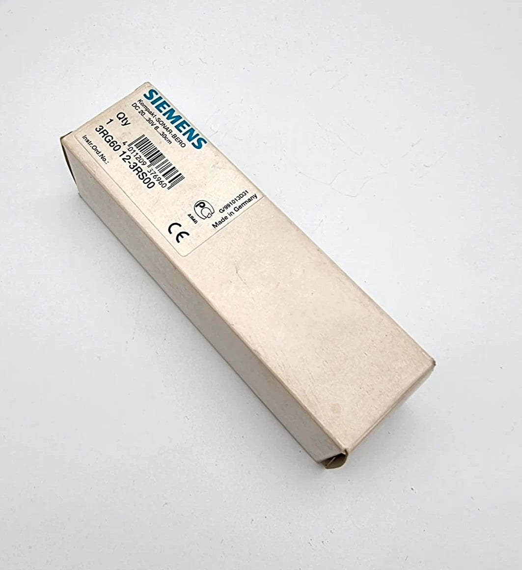 Packaging of Siemens 3RG6012-3RS00 SIMATIC PXS310 Sonarsensor Kompaktreihe M30.