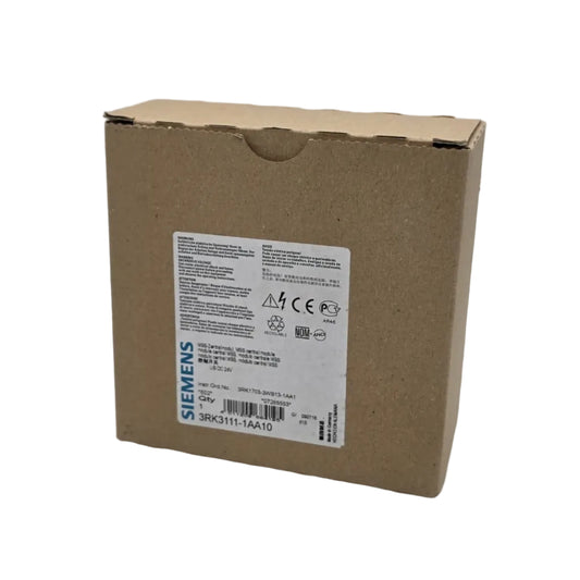 Siemens 3RK3111-1AA10 ist das Zentralmodul des modularen Sicherheitssystems SIRIUS 3RK3 Basic.