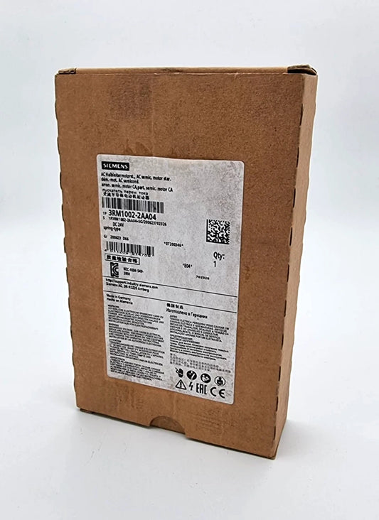 Siemens 3RM1002-2AA04 Direktstarter 0,4-2,0A 24V PUSH-IN packaging front view