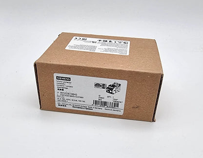 Siemens 3RT2028-1BB40 Leistungsschütz AC3e:18,5kW 1S+1Ö DC24V packaging box