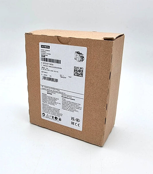 Siemens 3RT2037-1NB30 Leistungsschütz AC3e:30kW 1S+1Ö AC/DC20-33V in original packaging
