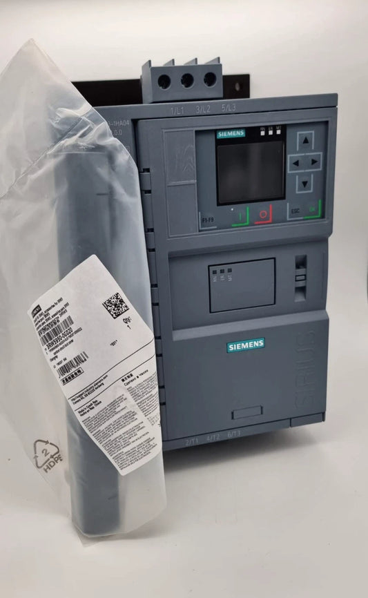Siemens 3RW5513-1HA04 SIRIUS Sanftstarter 200-480 V 13 A AC/DC 24 V, high-performance soft starter in package