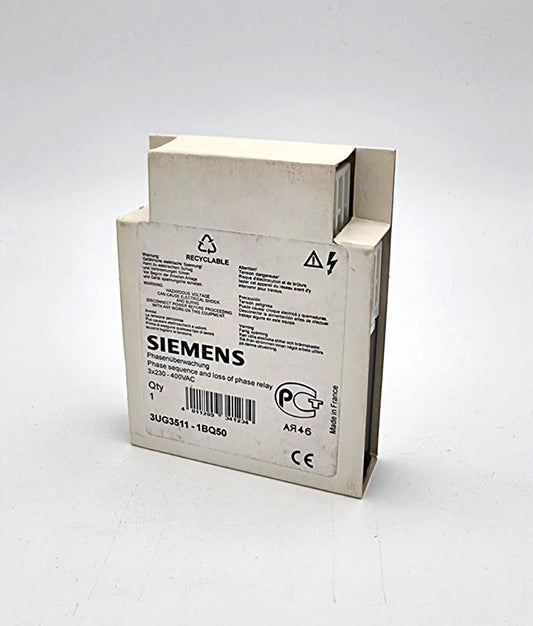 Siemens 3UG3511-1BQ50 Überwachungsrelais AC 3X200...3X460V in original packaging