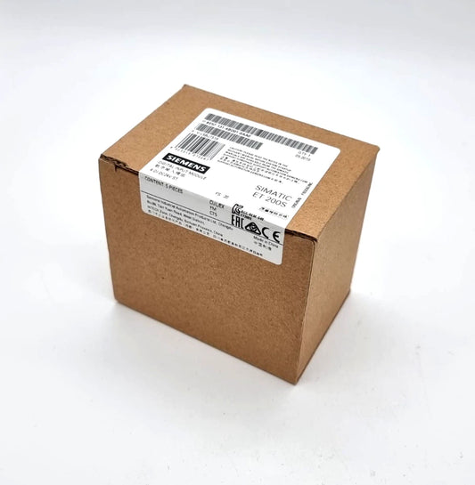 Sealed Siemens 6ES7131-4BD01-0AA0 SIMATIC DP 5 Elektronikmodule box for ET 200S, new and unopened packaging, 5 pieces included.