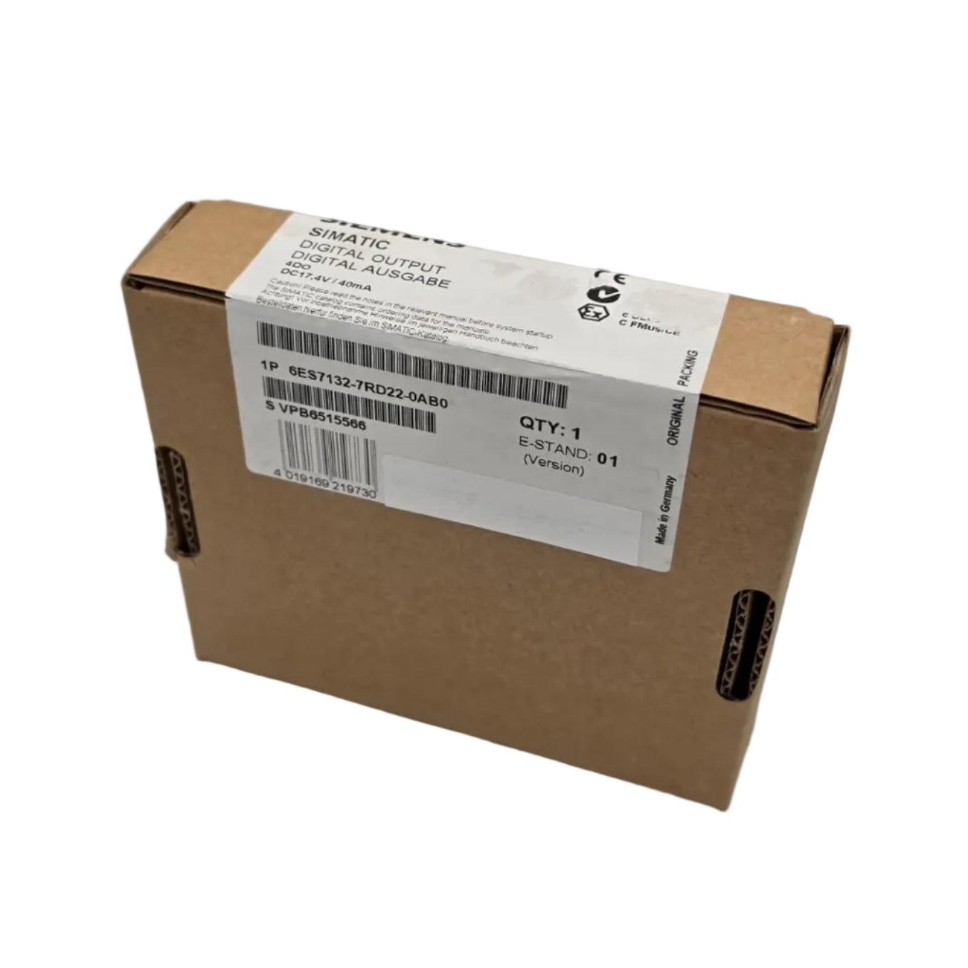 Siemens 6ES7132-7RD22-0AB0 ist ein Elektronikmodul der SIMATIC ET 200iSP Familie für den Einsatz in explosionsgefährdeten Bereichen.
