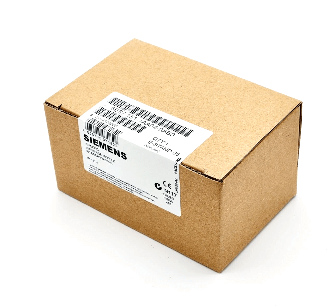 Siemens 6ES7151-1AA04-0AB0 SIMATIC DP Interface-Modul IM151-1 | sealed packaging, new condition, original box