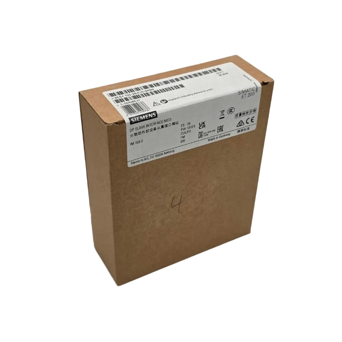 Siemens, 6ES7153-2BA10-0XB0, IM 153-2, IM153-2, IM 153-2 High Feature, SIMATIC DP, SIMATIC ET 200M, ET200M, Interface Modul, Anschaltung, PROFIBUS DP, PROFIBUS, dezentrale Peripherie, S7-300, S7 300, redundanzfähig, HART, Uhrzeitstempelung, taktsynchron, Drive ES, Switch ES, SPS, PLC, Prozessautomation, Industrieautomation, Automatisierungstechnik