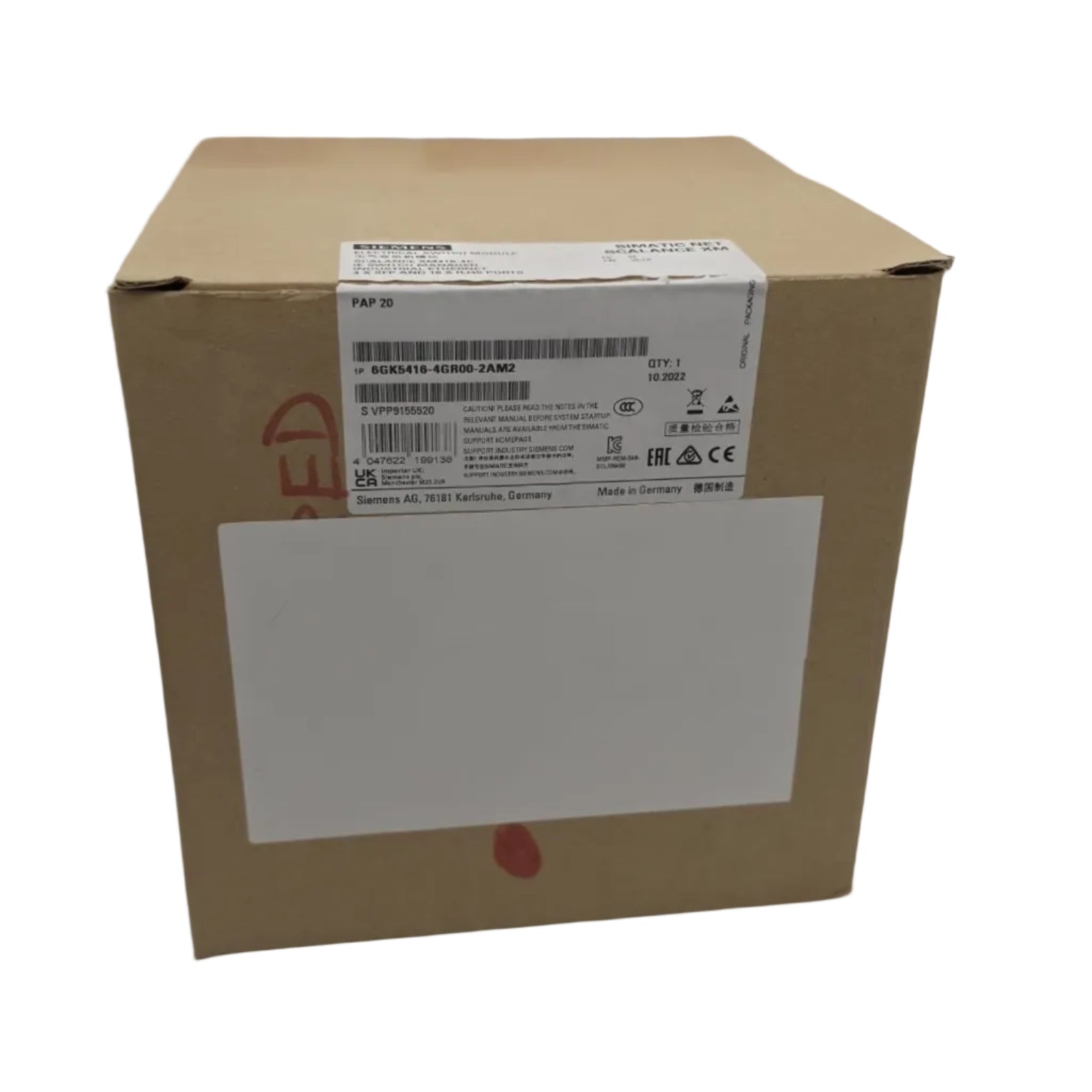 Siemens SCALANCE XM416-4C ist ein vielseitiger Managed Switch für industrielle Netzwerke mit hohen Anforderungen an Performance und Ausfallsicherheit.