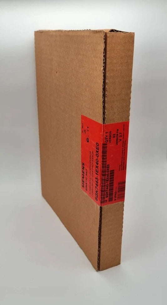Sealed Siemens 6GK7443-1EX40-0XE0 SIMATIC NET Kommunikationsprozessor V: 03 V/FW V2,7 in original packaging