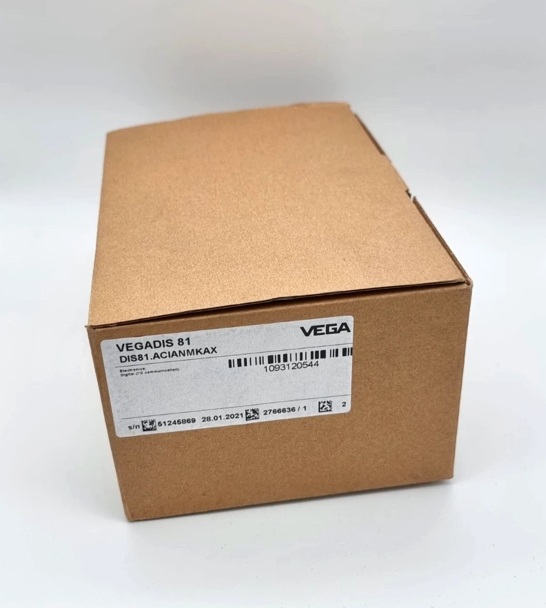 Boxed Vega VEGADIS 81 Externe Anzeigeeinheit Bedieneinheit DIS81.ACIANMKAX by VEGA, new and original packaging.