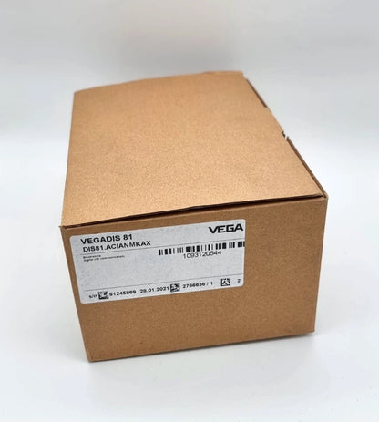 Boxed Vega VEGADIS 81 Externe Anzeigeeinheit Bedieneinheit DIS81.ACIANMKAX by VEGA, new and original packaging.