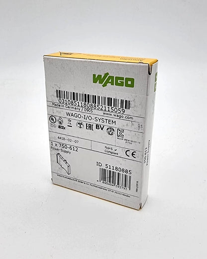 Wago 750-612 Potentialeinspeisung AC/DC 0 … 230 V | sealed packaging, new and unopened.