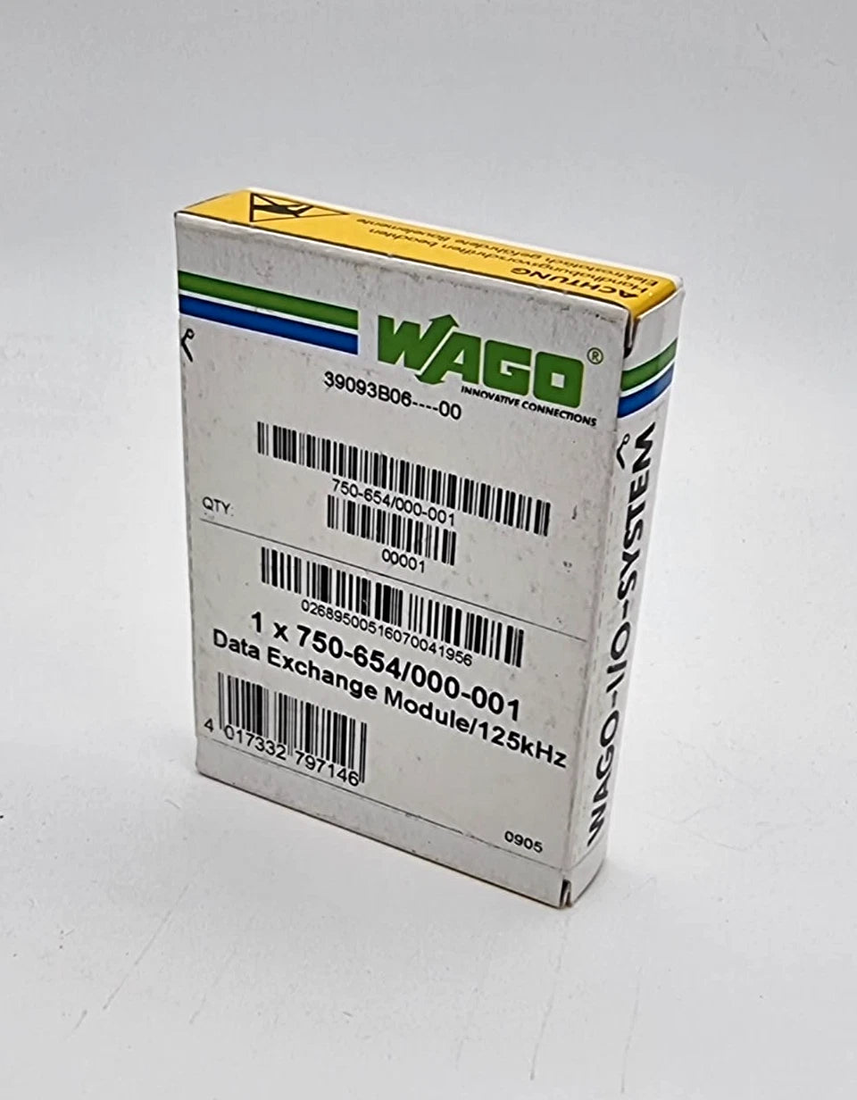 Wago 750-654/000-001 Datenaustausch-Schnittstellenmodul 125kHz | sealed original packaging