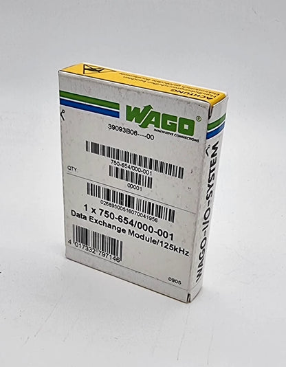 Wago 750-654/000-001 Datenaustausch-Schnittstellenmodul 125kHz | sealed original packaging