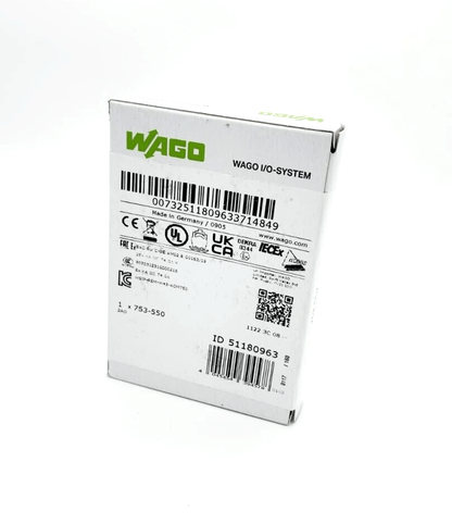 Box of Wago 753-550 2-Kanal-Analogausgang DC 0 … 10 V | sealed, new and unopened.