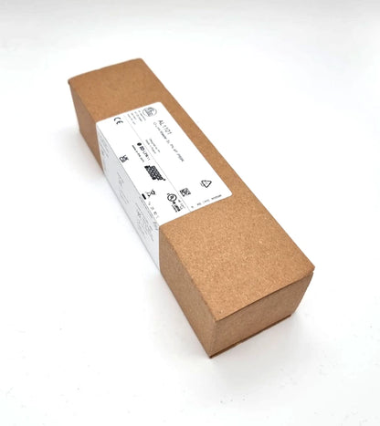 Packaging of ifm AL1101 IO-Link Master PROFINET-Schnittstelle SL PN 4P IP69K in box, new and unopened, product label visible.