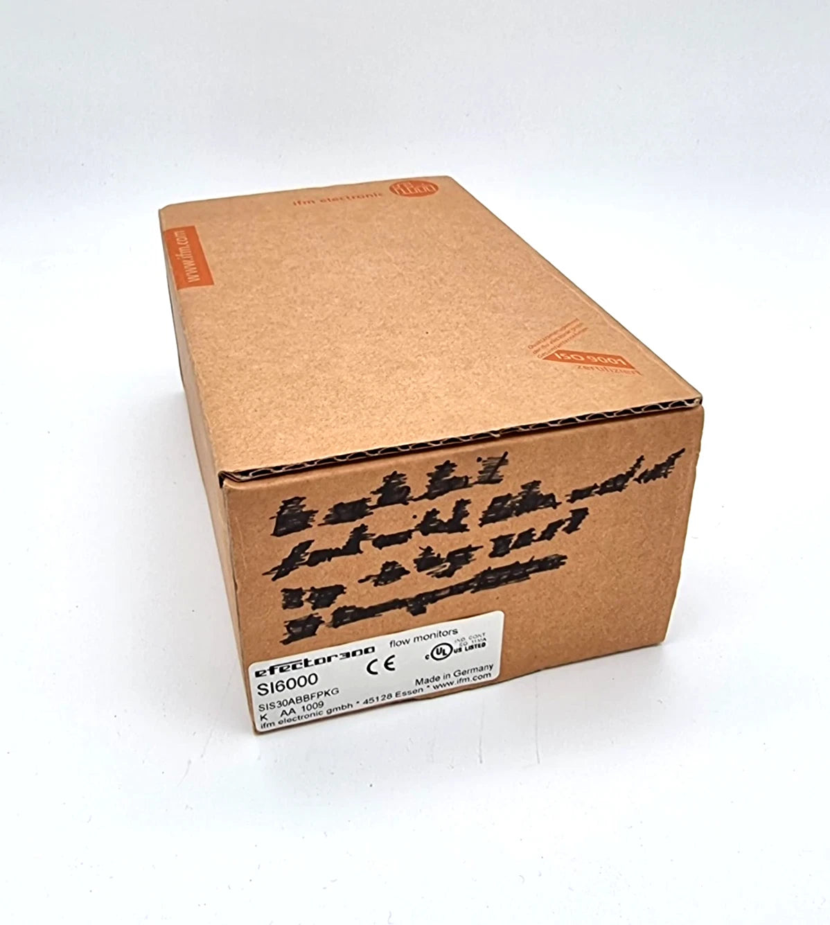 Originalverpackung ifm SI6000 Strömungswächter SIS30ABBFPKG/US-100-IPF Produktkarton