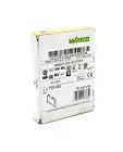 Wago 750-461 sealed analog input module for Pt100/RTD sensors, 2-channel resistance measurement sensor connection box.