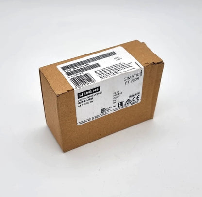 Siemens 6ES7138-4FA05-0AB0 ET200S Elektronik-Modul 4/8 F-DI DC 24V, new in opened original packaging, product box view.