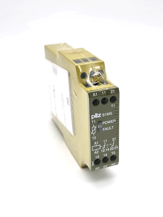 Pilz 840760 S1MS Temperaturüberwachungsrelais 230VAC 2c/o | sealed in original packaging, front view