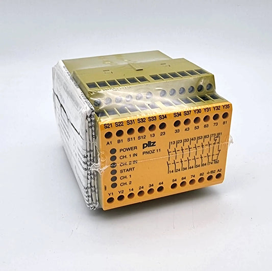 Pilz 774081 PNOZ 11 Sicherheitsschaltgerät 42VAC 24VDC 7n/o 1n/c | sealed in original packaging.