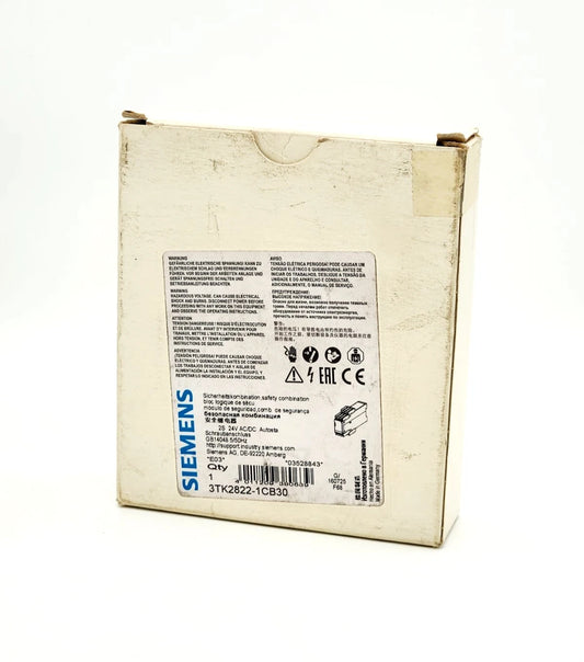 Siemens 3TK2822-1CB30 SIRIUS Sicherheitsschaltgerät AC/DC 24 V