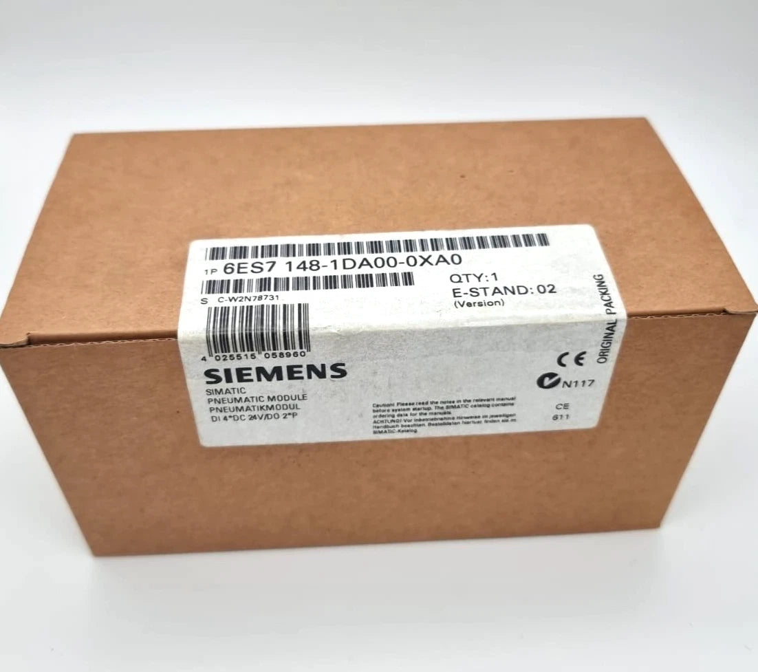 Siemens 6ES7148-1DA00-0XA0 SIMATIC DP Pneumatik-Modul EM 148-P | sealed, original packaging