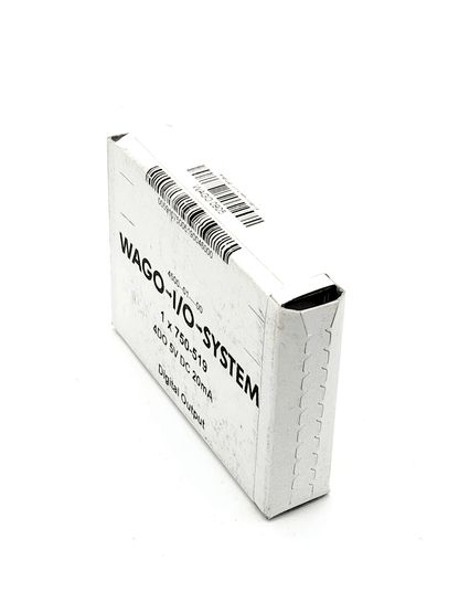 Wago 750-519 4-channel digital output module box, DC 5V, 20mA, positive switching