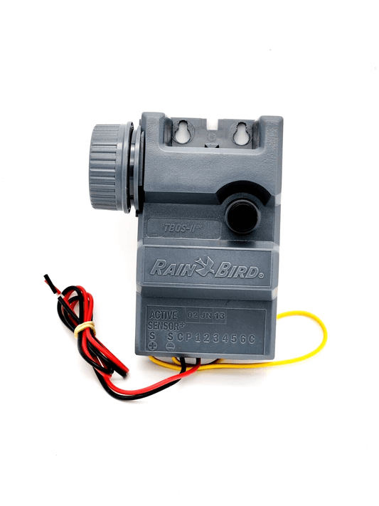 Rain Bird F48221 TBOS-II Control Module for valve operation, uses standard 9V battery, durable design.