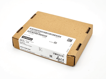 Siemens 6FC5111-0CA01-0AA0 SINUMERIK CNC module packaging with product label visible.