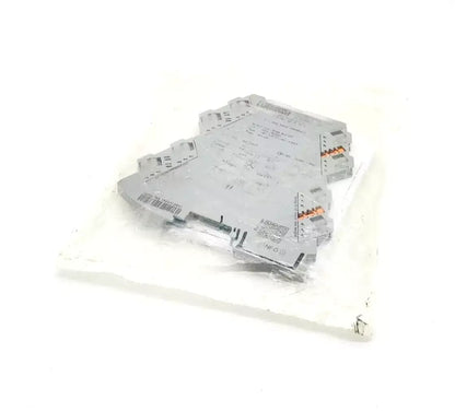 Phoenix Contact Trennverstärker MINI MCR-2-I-I model 2901998 in packaging, featuring galvanic isolation for analog signals.