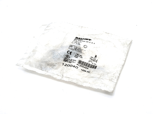 Balluff BES00R6 Induktive Standardsensoren packaging with specifications visible