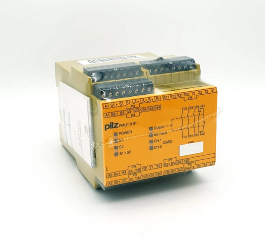 Pilz 778010 PMUT X1P Sicherheitsschaltgerät 24VDC 3n/o 1n/c 5so | sealed