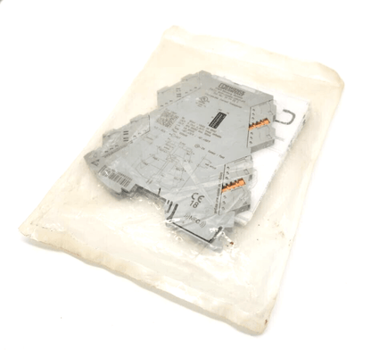 Phoenix Contact 2906230 Trennverstärker PACT RCP-4000A-UIRO-PT in packaging with push-in connection technology.